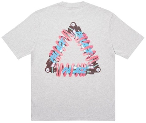 Palace Tri-Pumping T-Shirt (SS20) Grey Marl Order Palace Tri-Pumping T-Shirt (SS20) Grey Marl