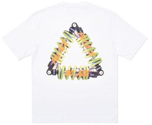 Palace Tri-Pumping T-Shirt White Order Palace Tri-Pumping T-Shirt White