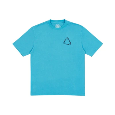Palace Tri-Reel T-Shirt Teal Blue
