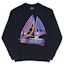 Buy Palace Tri-Sail Crew Black