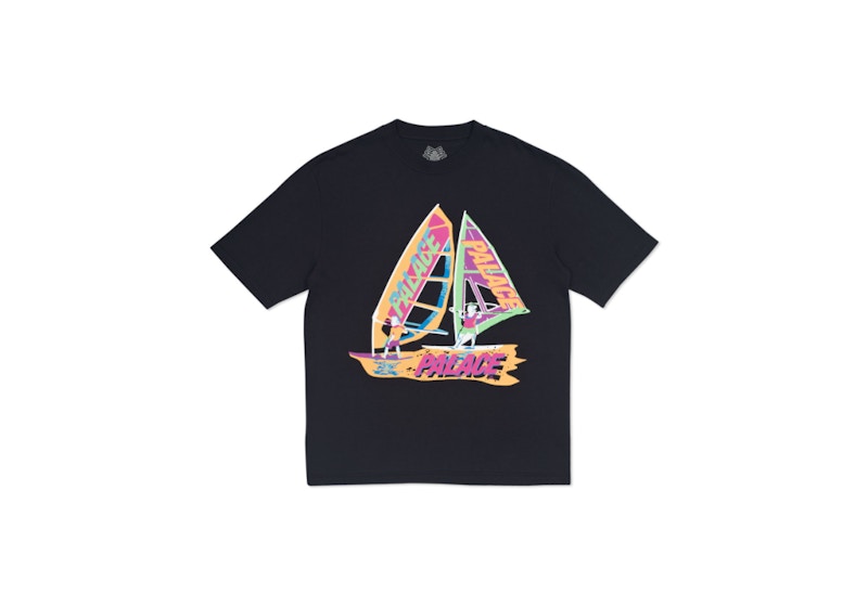 Buy Palace Tri-Sail T-Shirt Black