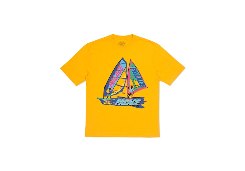 Buy パレス トライセイルTシャツ (イエロー)
