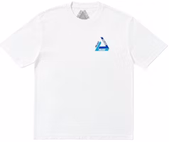 Palace Tri-Shadow T-Shirt White/Blue Palace Tri-Shadow T-Shirt White/Blue