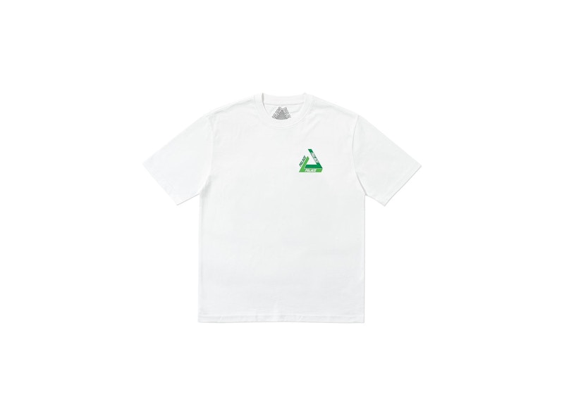 Palace Tri-Shadow T-Shirt White/Green