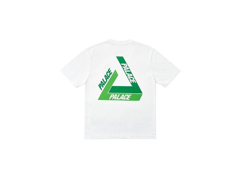 Palace Tri-Shadow T-Shirt White/Green 圖 2