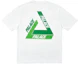 Order Kaos Palace Tri-Shadow Putih/Hijau