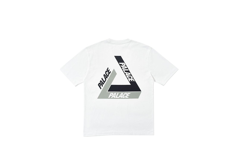 Buy Palace Tri-Shadow T-Shirt White/Grey - Novelship