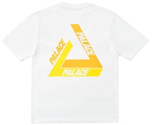 Palace Tri-Shadow T-Shirt White/Orange Order Palace Tri-Shadow T-Shirt White/Orange