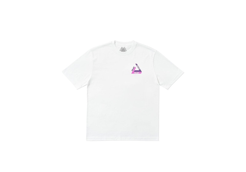 Palace Tri-Shadow T-Shirt White/Purple