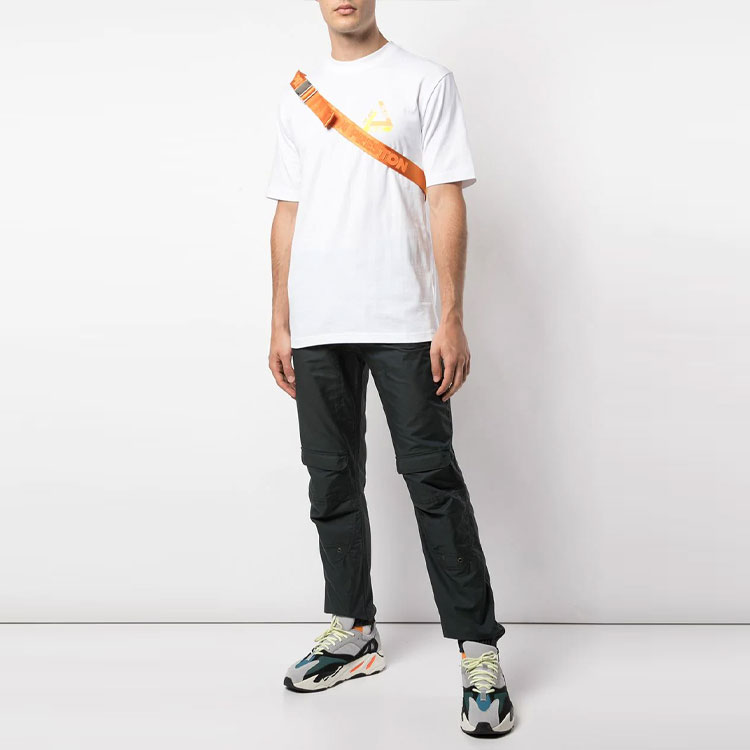 PALACE Tri-Shadow T-Shirt Yellow Logo Crewneck Unisex White Tee. P15TS242 圖 4