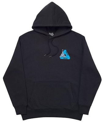 Palace Tri-Smiler Hood Black Buy Palace Tri-Smiler Hood Black