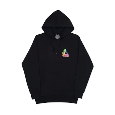 Palace Tri-Smudge Hood Black