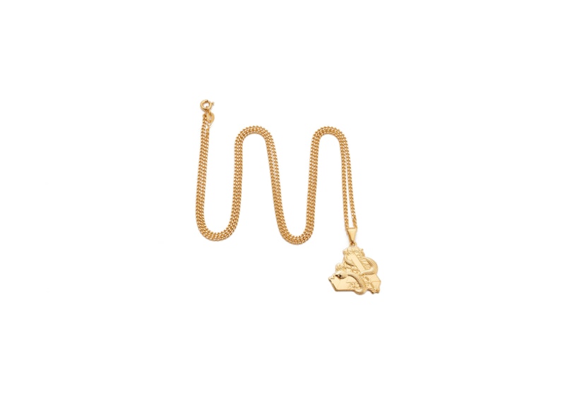 Buy 宮殿三蛇吊墜金