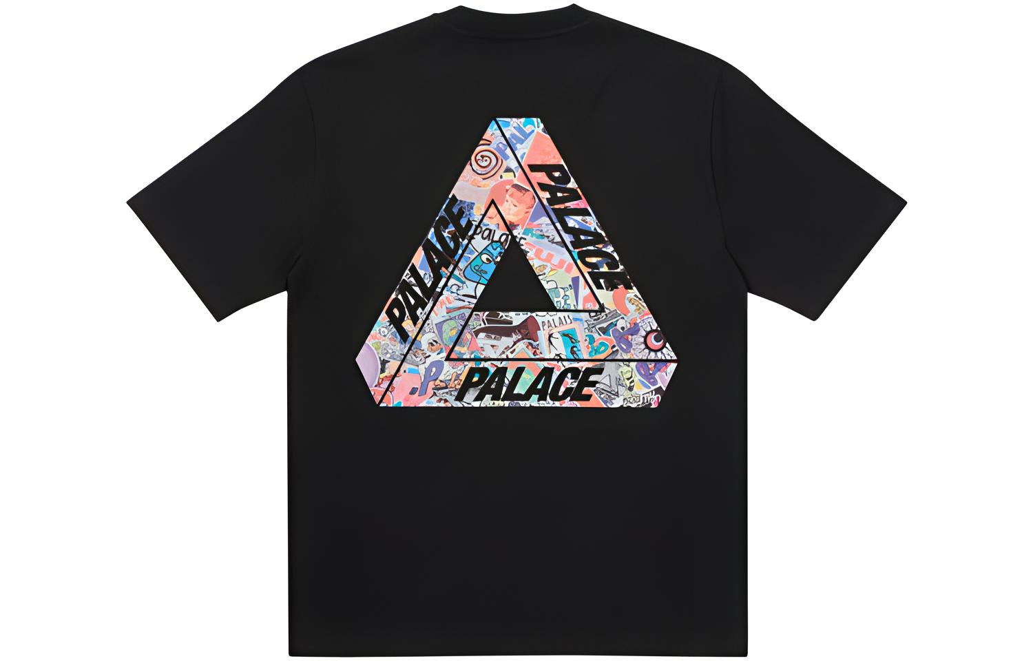 PALACE Tri-Sticker Logo Graphic Tee Unisex Black P21TS106
