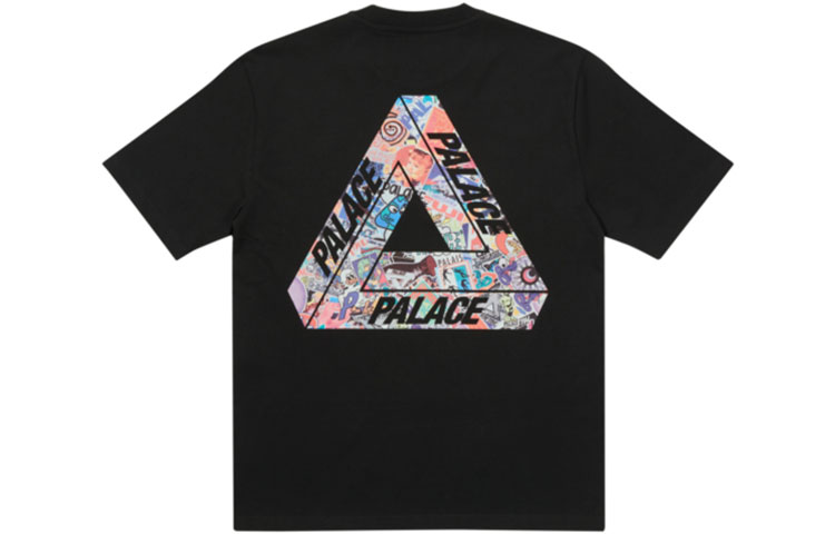 PALACE Tri-Sticker Logo Graphic Tee Unisex Black P21TS106 圖 2