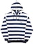 Buy Palace Hoodie Zip Tiga-Garis Putih/Navy