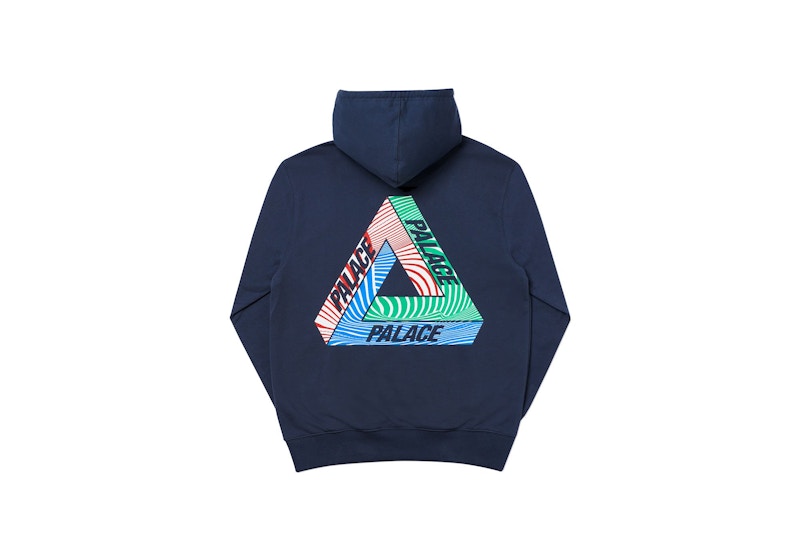 Order Palace 海军蓝三倍纺连帽衫