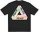 Buy PALACE Tri-Tex T-Shirt Black Multicolor Triangle Graphic Unisex Tee. P18TS220