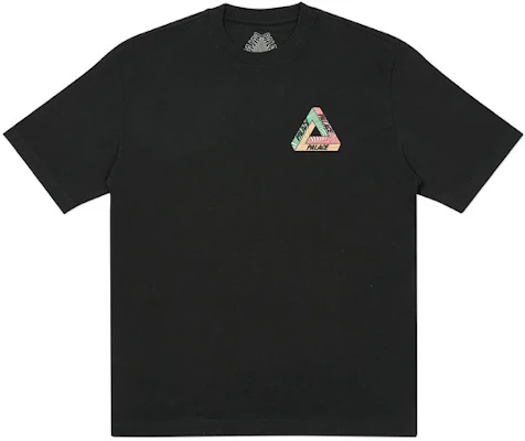 PALACE Tri-Tex T-Shirt Black Multicolor Triangle Graphic Unisex Tee. P18TS220 Lookbook PALACE Tri-Tex T-Shirt Black Multicolor Triangle Graphic Unisex Tee. P18TS220