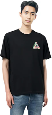 PALACE Tri-Tex T-Shirt Black Multicolor Triangle Graphic Unisex Tee. P18TS220 Shop PALACE Tri-Tex T-Shirt Black Multicolor Triangle Graphic Unisex Tee. P18TS220
