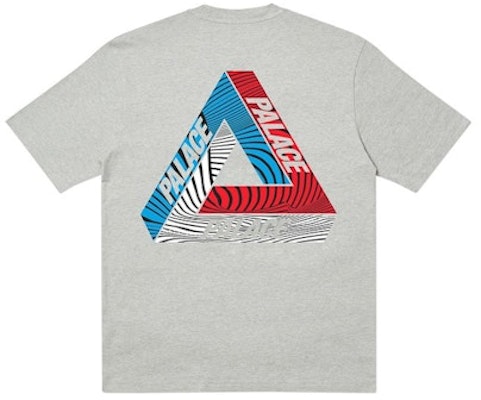 Palace Tri-Tex T-Shirt Grey Marl Buy Palace Tri-Tex T-Shirt Grey Marl