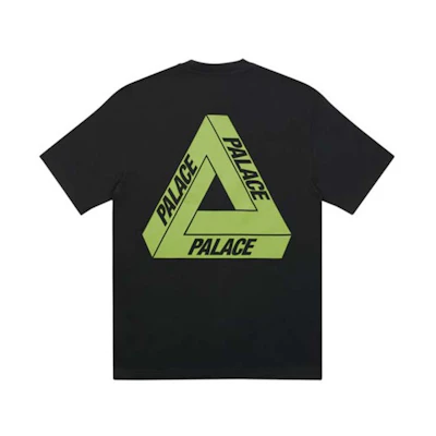 PALACE Tri-To-Help Charity Green Triangle Unisex T-Shirt Green. P18TS233