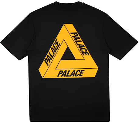 PALACE Tri-To-Help 慈善橙色三角LOGO黑色T恤 男女款 P18TS236 Buy PALACE Tri-To-Help 慈善橙色三角LOGO黑色T恤 男女款 P18TS236