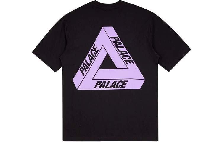 PALACE Tri-To-Help Charity Purple Triangle Tee Unisex Light Purple. P18TS232 圖 2
