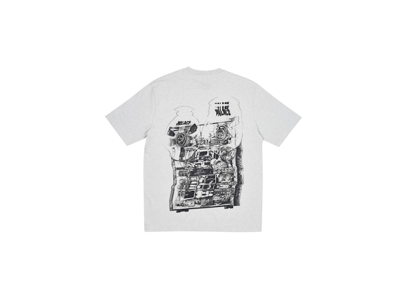 Palace Tri-Wobble T-Shirt Grey Marl 圖 2