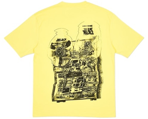 宫殿三重波動T恤 淡黃色 Order 宫殿三重波動T恤 淡黃色