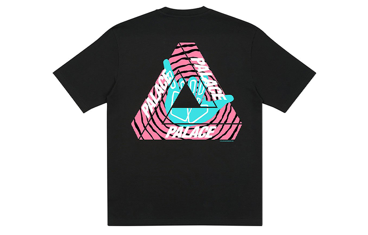 PALACE Tri-Zooted Shakka Black Unisex Crewneck T-Shirt P19TS246