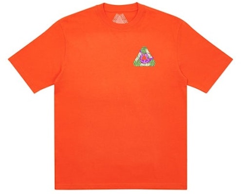 Palace Tri-Zooted Shakka T-Shirt Dark Orange Order Palace Tri-Zooted Shakka T-Shirt Dark Orange