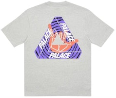 Palace Tri-Zooted Shakka T-Shirt Grey Marl Palace Tri-Zooted Shakka T-Shirt Grey Marl