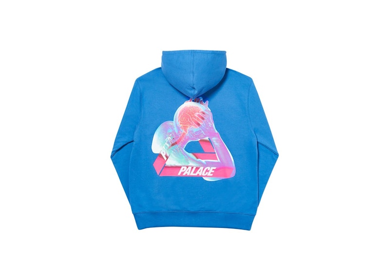 Order Palace Tri 'Gaine' Hoodie Biru
