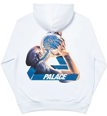 Palace 三角标志白色连帽卫衣 Order Palace 三角标志白色连帽卫衣