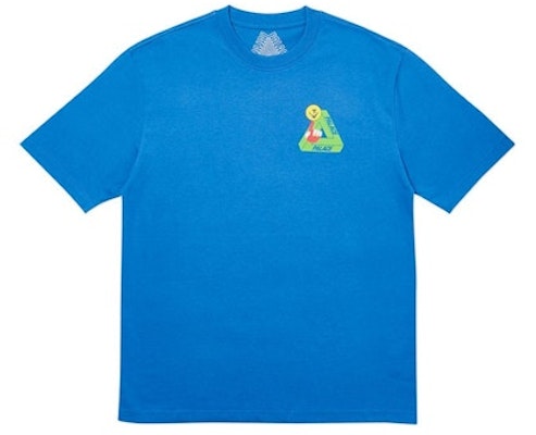 Palace Tri ‘Smiler T ‘Shirt Blue Buy Palace Tri ‘Smiler T ‘Shirt Blue