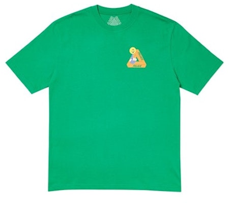 Palace Tri ‘Smiler T ‘Shirt Green Buy Palace Tri ‘Smiler T ‘Shirt Green
