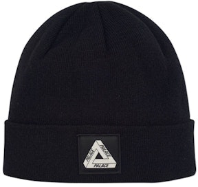 palace-tri-ferg-patch-beanie-black