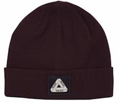 Palace Tri Ferg Patch Beanie Wine Palace Tri Ferg Patch Beanie Wine