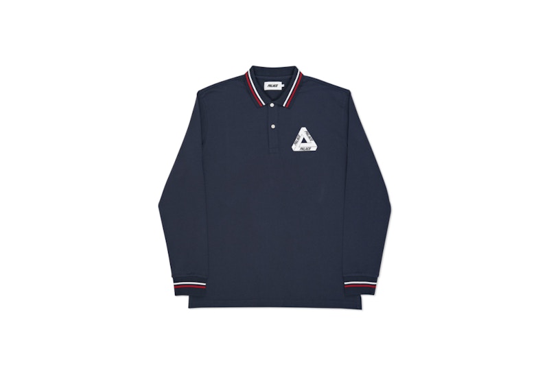 Palace Tri Polo Longsleeve Navy