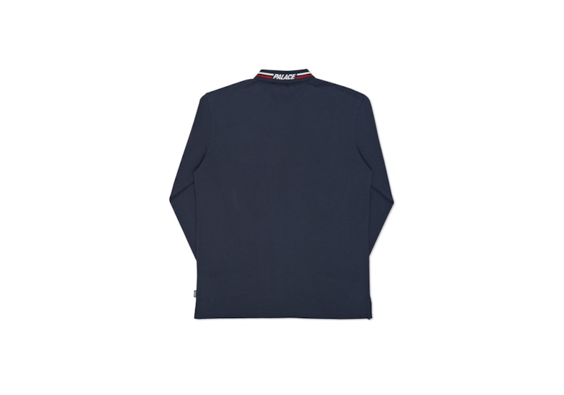Palace Tri Polo Longsleeve Navy 圖 2