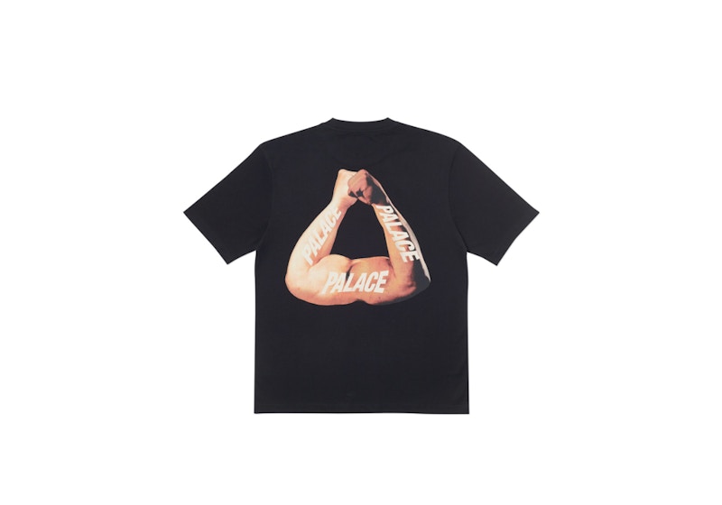 Buy Palace 三色顿克黑色T恤