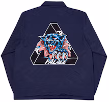 Order PALACE 三色標誌領口外套 男女通用 海軍藍 P17JK073