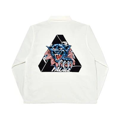 PALACE Triferg Logo Polo Jacket Unisex White P17JK071