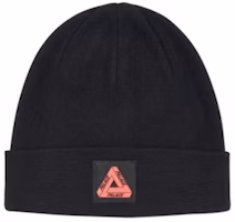 Palace Triferg Patch Beanie Black Palace Triferg Patch Beanie Black