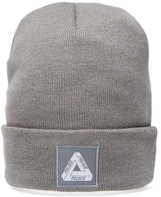 Palace Triferg Patch Beanie Silver Buy Palace Triferg Patch Beanie Silver