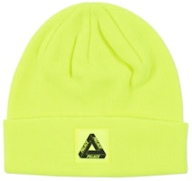 Palace Triferg Patch Beanie Yellow Palace Triferg Patch Beanie Yellow