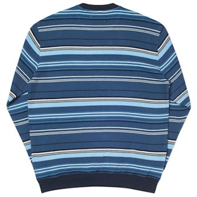 Palace Trim Rib Crew Blue Order Palace Trim Rib Crew Blue