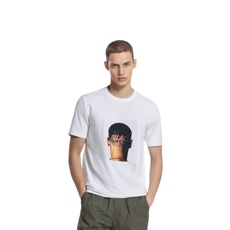 PALACE Trim Shaving Character Graphic Tee Unisex White. P13TS102 圖 3