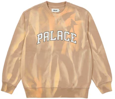 Palace Try-Dye Tie-Dye Logo Sweatshirt Unisex Beige P20CS014 Palace Try-Dye Tie-Dye Logo Sweatshirt Unisex Beige P20CS014